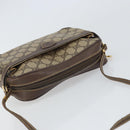 GUCCI GG Supreme Shoulder Bag PVC Leather Beige Gold 007 904 0423 Auth BA9514-6