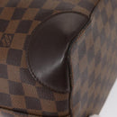 LOUIS VUITTON Damier Ebene Hampstead MM Tote Bag N51204 LV Auth BA9518-13