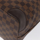 LOUIS VUITTON Damier Ebene Hampstead MM Tote Bag N51204 LV Auth BA9518-14