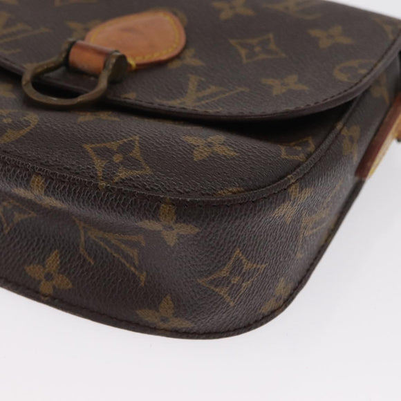 LOUIS VUITTON Monogram Saint Cloud PM Shoulder Bag M51244 LV Auth BA9519