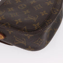 LOUIS VUITTON Monogram Saint Cloud PM Shoulder Bag M51244 LV Auth BA9519-12