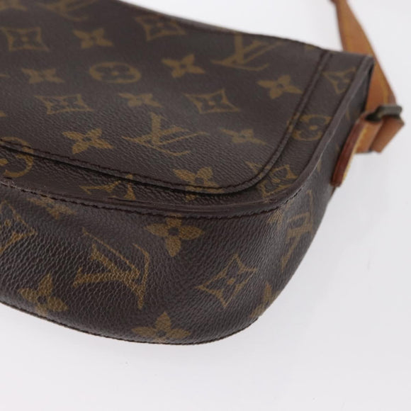 LOUIS VUITTON Monogram Saint Cloud PM Shoulder Bag M51244 LV Auth BA9519