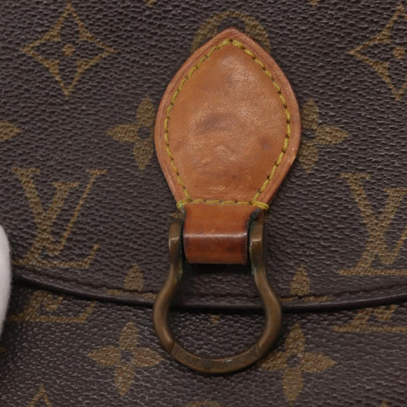 LOUIS VUITTON Monogram Saint Cloud PM Shoulder Bag M51244 LV Auth BA9519