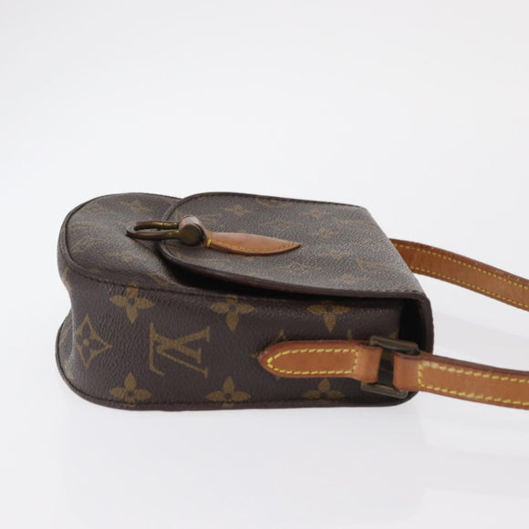 LOUIS VUITTON Monogram Saint Cloud PM Shoulder Bag M51244 LV Auth BA9519