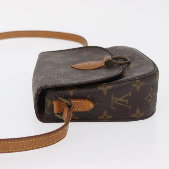LOUIS VUITTON Monogram Saint Cloud PM Shoulder Bag M51244 LV Auth BA9519