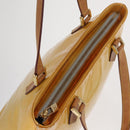 LOUIS VUITTON Monogram Vernis Houston Hand Bag Gris M91053 LV Auth BA9521-8