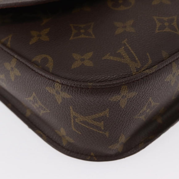 LOUIS VUITTON Monogram Saint Cloud GM Shoulder Bag M51242 LV Auth BA9523
