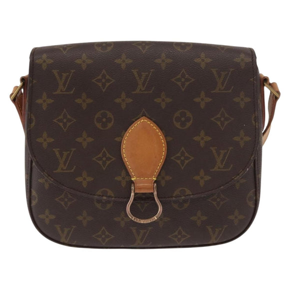 LOUIS VUITTON Monogram Saint Cloud GM Shoulder Bag M51242 LV Auth BA9523