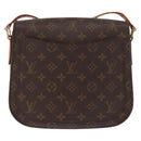 LOUIS VUITTON Monogram Saint Cloud GM Shoulder Bag M51242 LV Auth BA9523-2