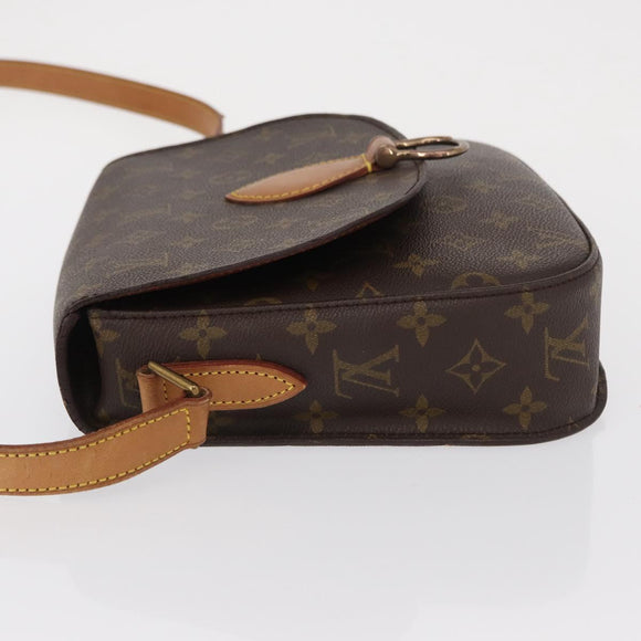 LOUIS VUITTON Monogram Saint Cloud GM Shoulder Bag M51242 LV Auth BA9523