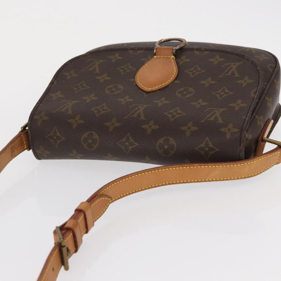 LOUIS VUITTON Monogram Saint Cloud GM Shoulder Bag M51242 LV Auth BA9523