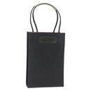 CHANEL Hand Bag Leather Black CC Auth BA9527-1