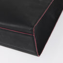 CHANEL Hand Bag Leather Black CC Auth BA9527-14