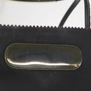 CHANEL Hand Bag Leather Black CC Auth BA9527-10