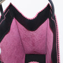 CHANEL Hand Bag Leather Black CC Auth BA9527-17