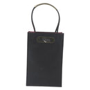 CHANEL Hand Bag Leather Black CC Auth BA9527-13