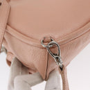 Jimmy Choo Love Backpack Leather Pink Silver Auth BA9528-16