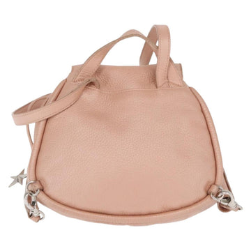 Jimmy Choo Love Backpack Leather Pink Silver Auth BA9528 - 0
