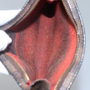 LOUIS VUITTON Damier Ebene Marais Pouch LV Auth BA953-10