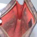 LOUIS VUITTON Damier Ebene Marais Pouch LV Auth BA953-17