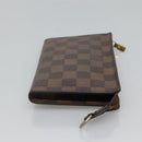 LOUIS VUITTON Damier Ebene Marais Pouch LV Auth BA953-3
