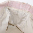 CHANEL New Travel line Tote Bag Nylon Pink Gold CC Auth BA9530-17