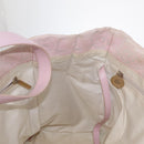 CHANEL New Travel line Tote Bag Nylon Pink Gold CC Auth BA9530-18