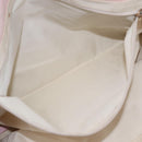 CHANEL New Travel line Tote Bag Nylon Pink Gold CC Auth BA9530-20