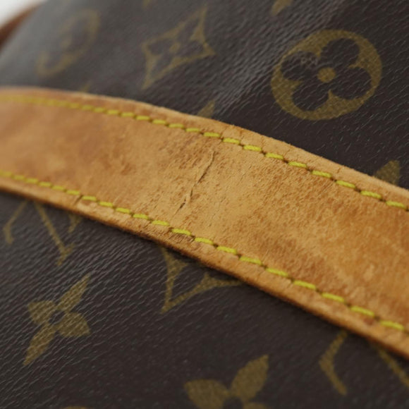 LOUIS VUITTON Monogram Keepall 55 Boston Bag M41424 LV Auth BA9533