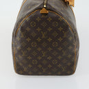 LOUIS VUITTON Monogram Keepall 55 Boston Bag M41424 LV Auth BA9533-4