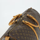 LOUIS VUITTON Monogram Keepall 55 Boston Bag M41424 LV Auth BA9533-6