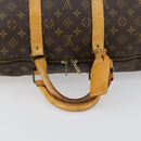 LOUIS VUITTON Monogram Keepall 55 Boston Bag M41424 LV Auth BA9533-7