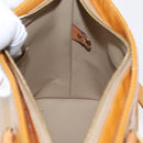 LOUIS VUITTON Monogram Vernis Houston Hand Bag Beige M91004 LV Auth BA9534-20