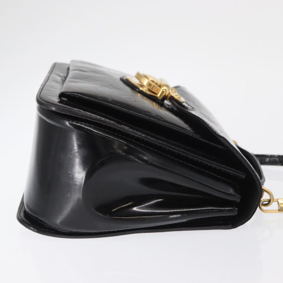 LOUIS VUITTON Monogram Vernis Mirada Hand Bag 2way Noir Manetic LV Auth BA9536