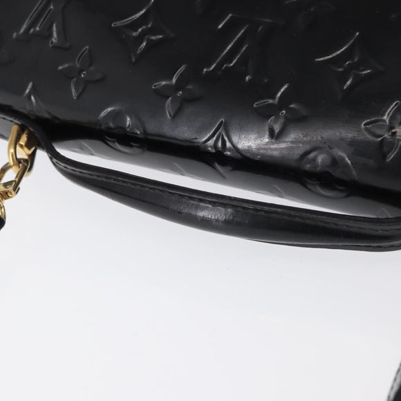 LOUIS VUITTON Monogram Vernis Mirada Hand Bag 2way Noir Manetic LV Auth BA9536