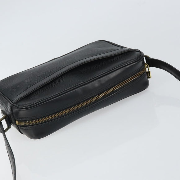 LOUIS VUITTON Epi Trocadero 23 Shoulder Bag Black M52302 LV Auth BA9544