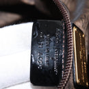 Salvatore Ferragamo Gancini Tote Bag Patent leather Black Gold Auth BA9545-21