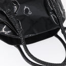 Salvatore Ferragamo Gancini Tote Bag Patent leather Black Gold Auth BA9545-6