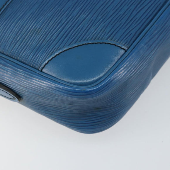 LOUIS VUITTON Epi Trocadero 23 Shoulder Bag Blue M52305 LV Auth BA9547