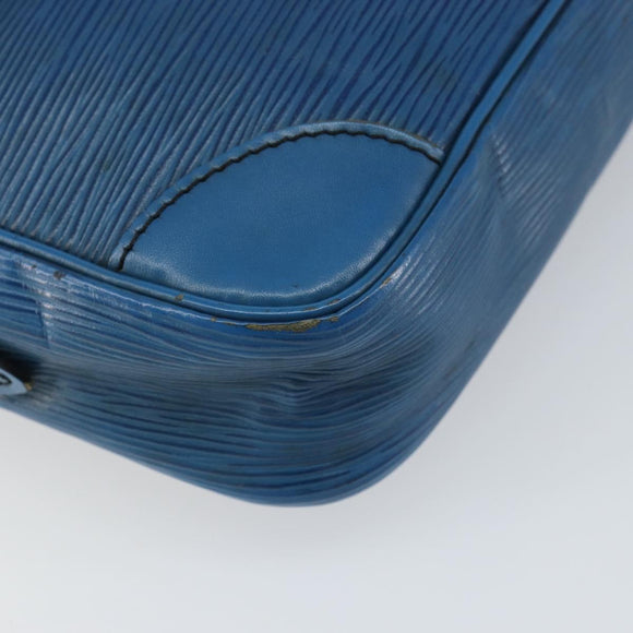 LOUIS VUITTON Epi Trocadero 23 Shoulder Bag Blue M52305 LV Auth BA9547