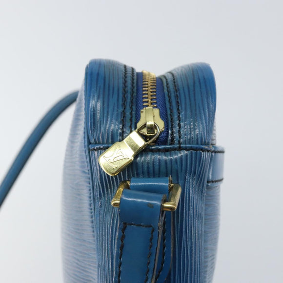 LOUIS VUITTON Epi Trocadero 23 Shoulder Bag Blue M52305 LV Auth BA9547
