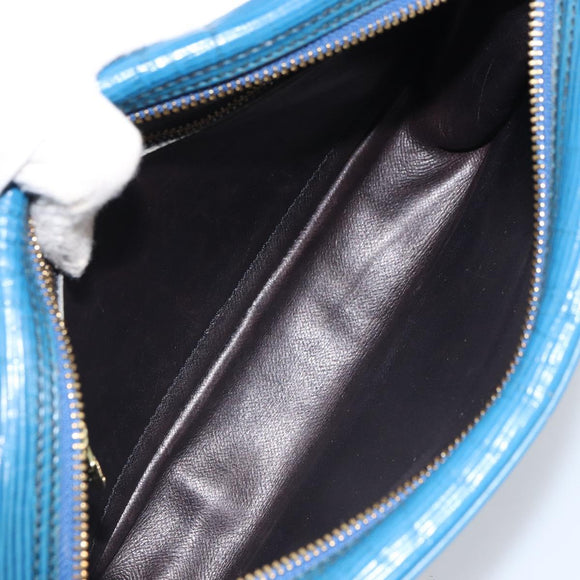 LOUIS VUITTON Epi Trocadero 23 Shoulder Bag Blue M52305 LV Auth BA9547