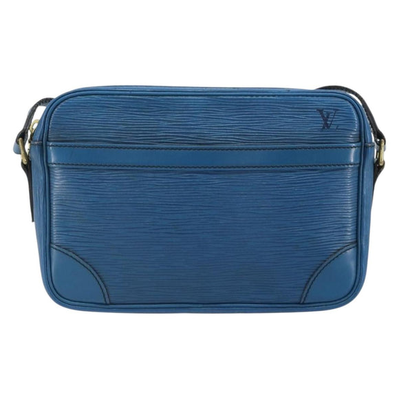 LOUIS VUITTON Epi Trocadero 23 Shoulder Bag Blue M52305 LV Auth BA9547