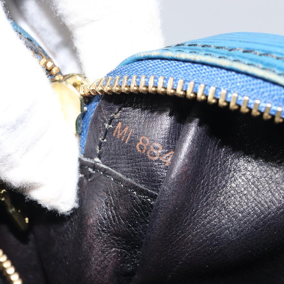 LOUIS VUITTON Epi Trocadero 23 Shoulder Bag Blue M52305 LV Auth BA9547