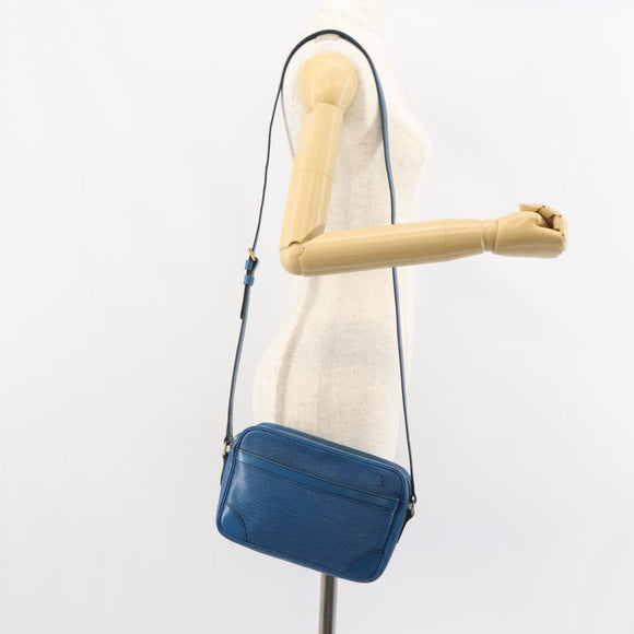 LOUIS VUITTON Epi Trocadero 23 Shoulder Bag Blue M52305 LV Auth BA9547