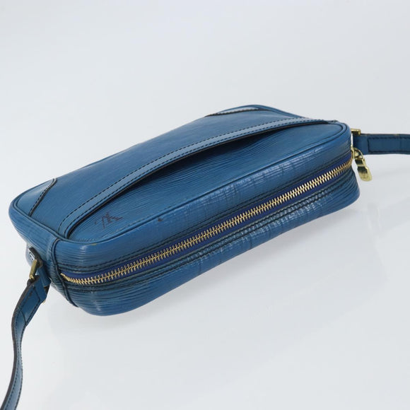 LOUIS VUITTON Epi Trocadero 23 Shoulder Bag Blue M52305 LV Auth BA9547