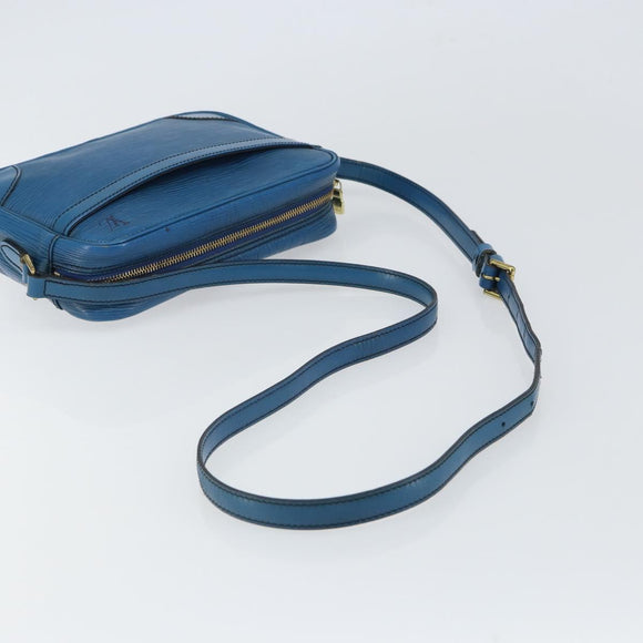 LOUIS VUITTON Epi Trocadero 23 Shoulder Bag Blue M52305 LV Auth BA9547