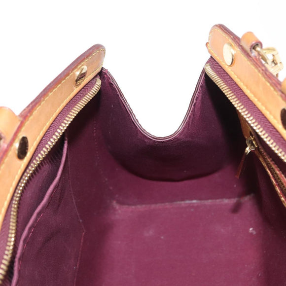 LOUIS VUITTON Vernis Blair MM Hand Bag 2way Rose Andian M91798 LV Auth BA9550