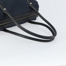Salvatore Ferragamo Hand Bag Nylon Black Silver Auth BA9555-7