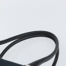 Salvatore Ferragamo Hand Bag Nylon Black Silver Auth BA9555-8
